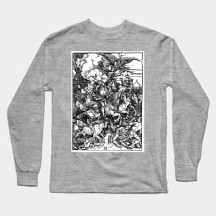 "The Four Horsemen", from "The Apocalypse" - Albrecht Dürer, c.1498 Long Sleeve T-Shirt